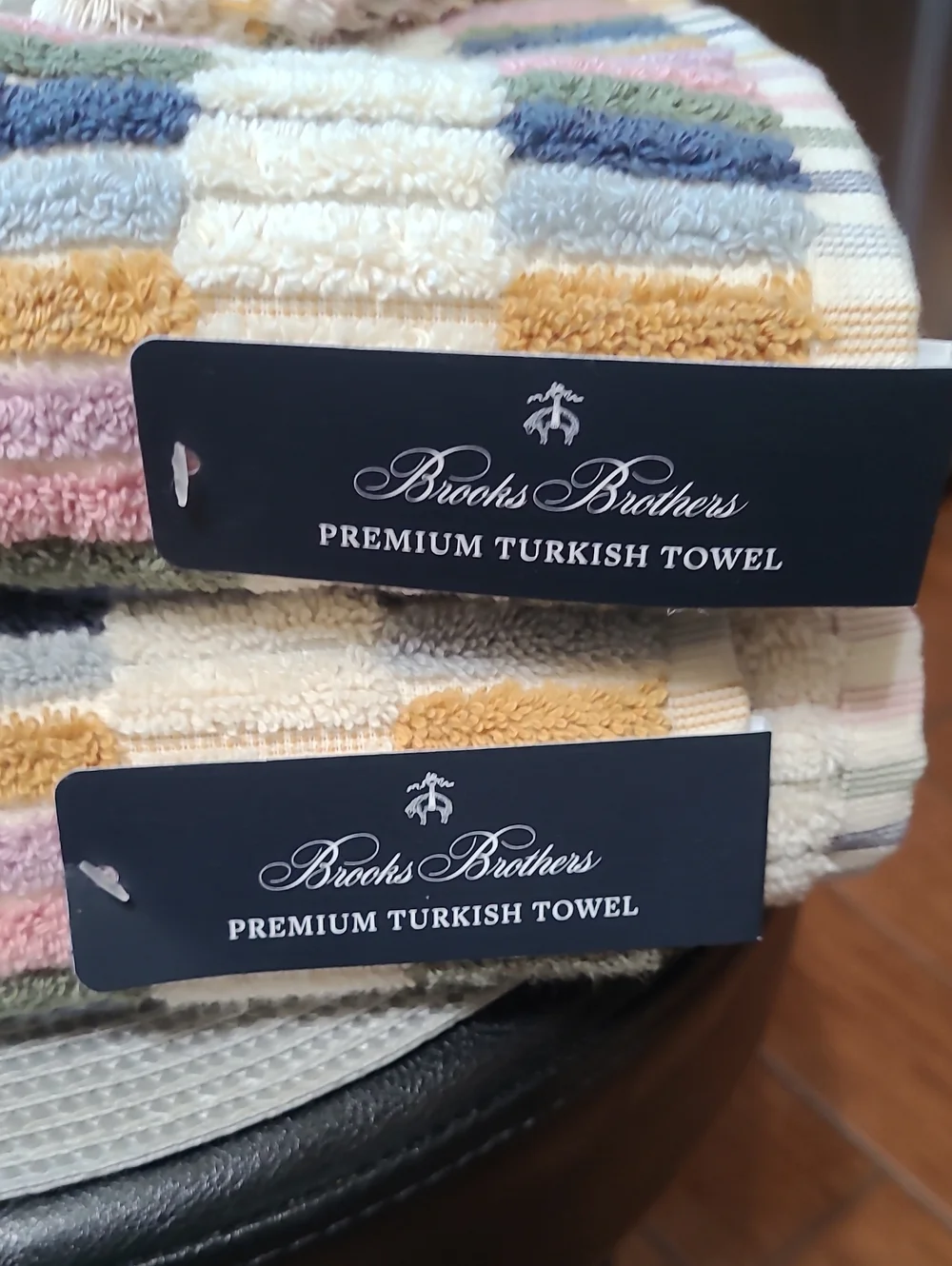 Brooks Brothers Multicolor Turkish Towel Set
